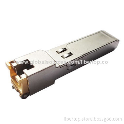 1000 Base-T Copper SFP Transceiver, RJ45